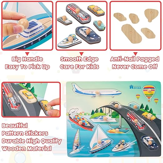 Transportation Puzzle with Handle