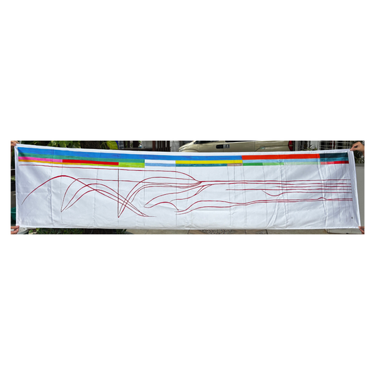 Timeline of Life Blank 24x96" (fabric material)