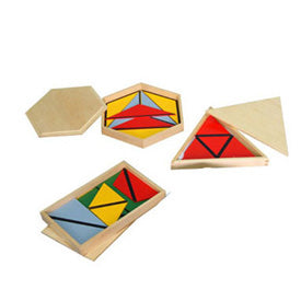 Constructive Triangles With 3 Boxes