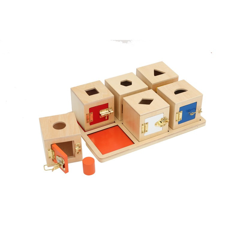 Lock Box and Insets Tray - Set of 6