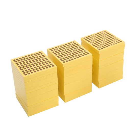 45 Wooden Hundred Squares