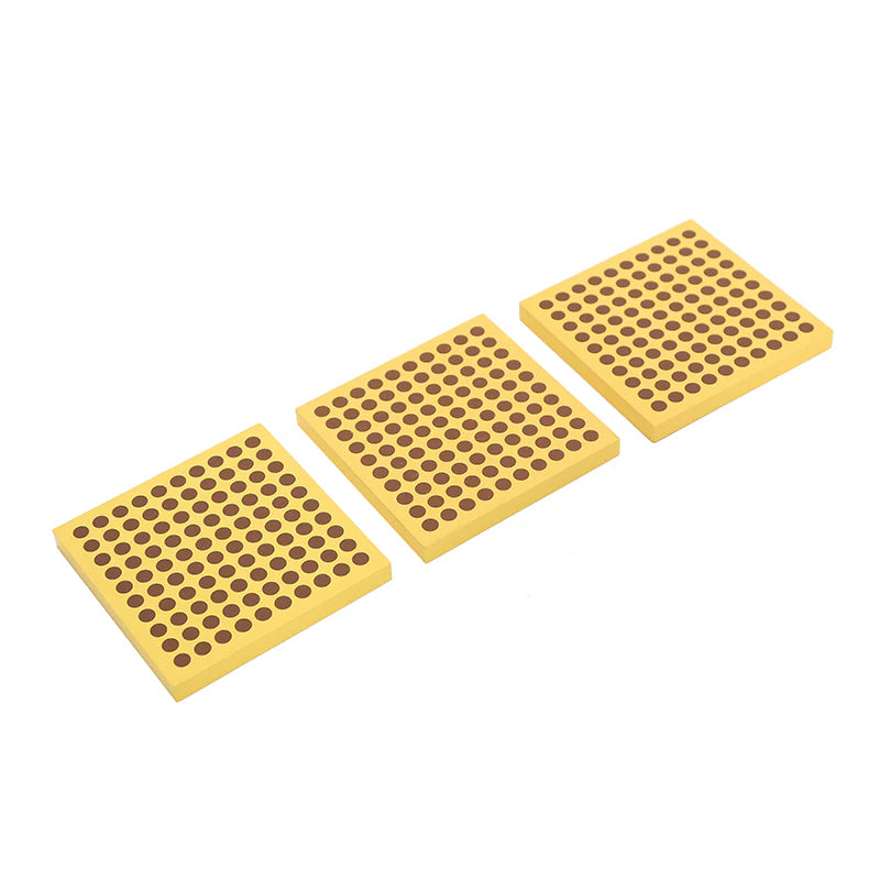 45 Wooden Hundred Squares