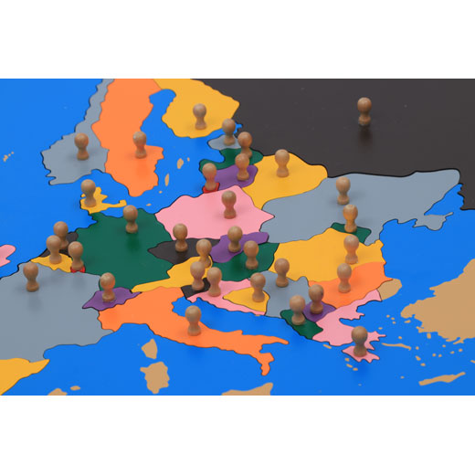 Puzzle Map of Europe