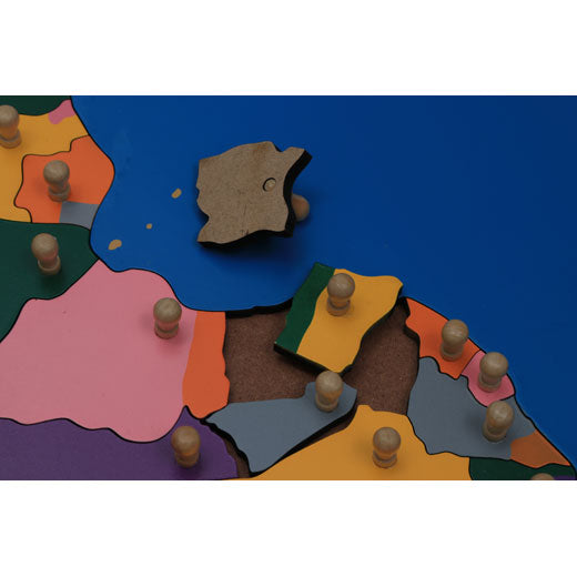 Puzzle Map of Africa