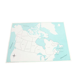 Canada Control Map (Labeled)