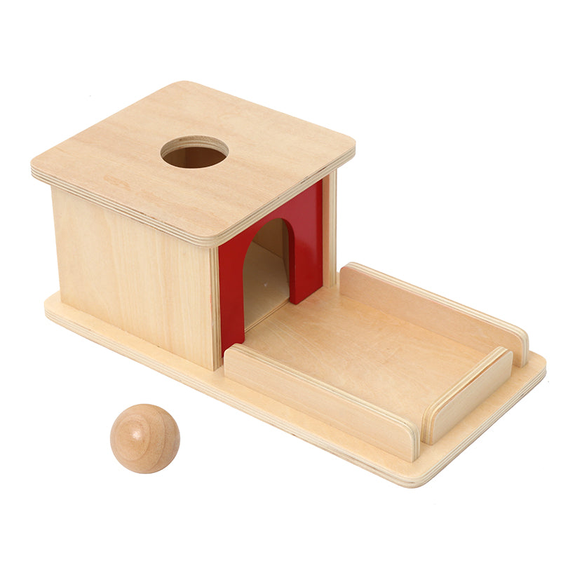 Object Permanence Box with Tray - Made of PLYWOOD