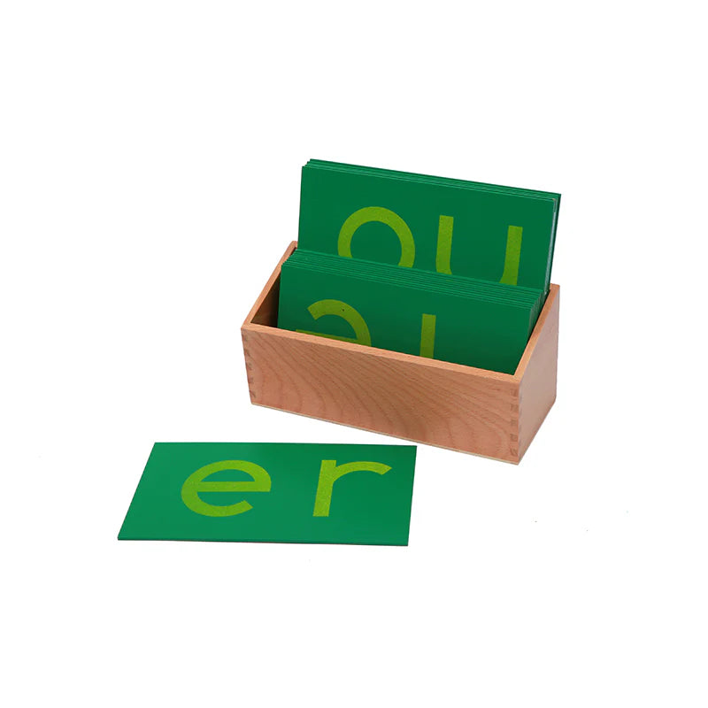 Lower Case Double Sandpaper Letters with Box