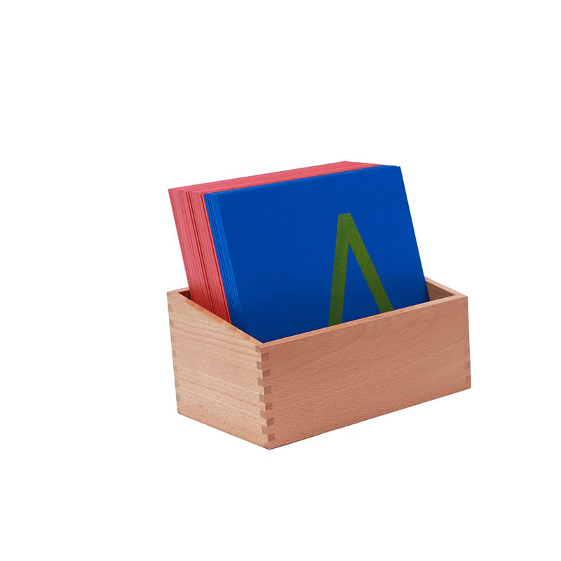 Sandpaper Letters, Capital Case Print, with Box