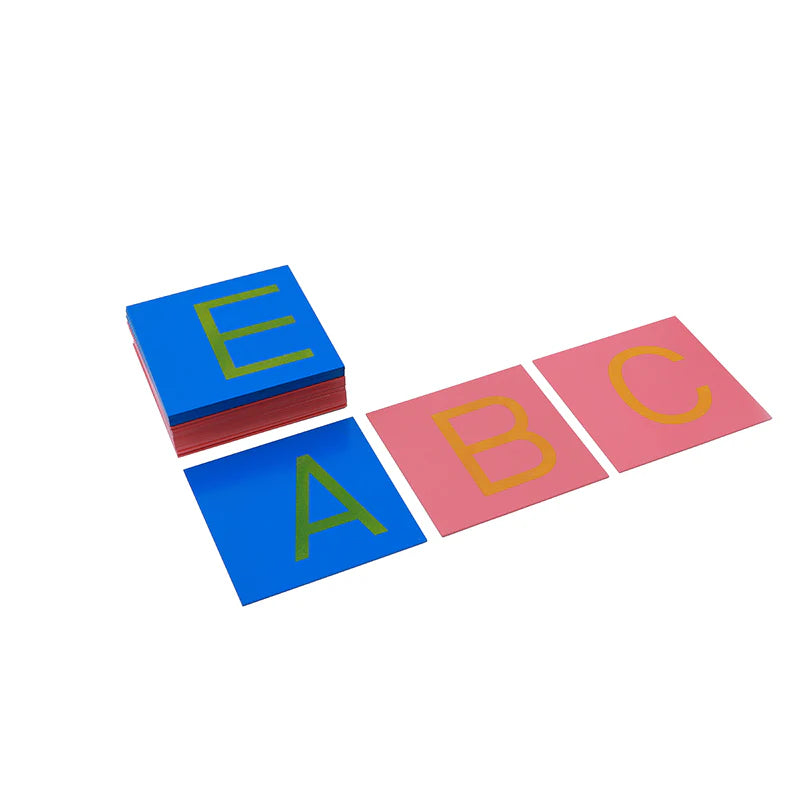 Capital Case Sandpaper Letters ONLY - Print