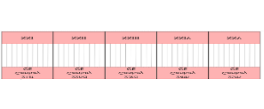 BCE CE Timeline 100th Century to present (used with History of Writing) fabric