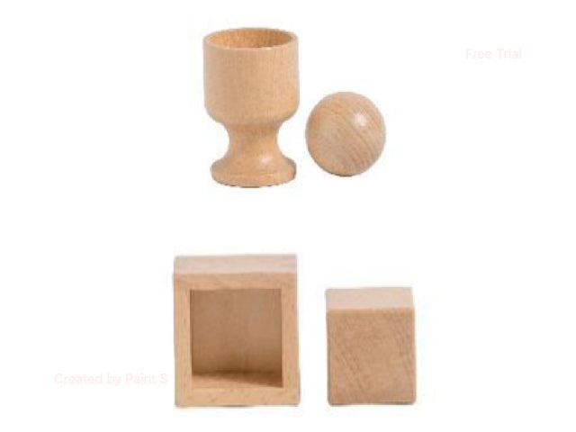 3D Object Fitting Exercise, set of 2