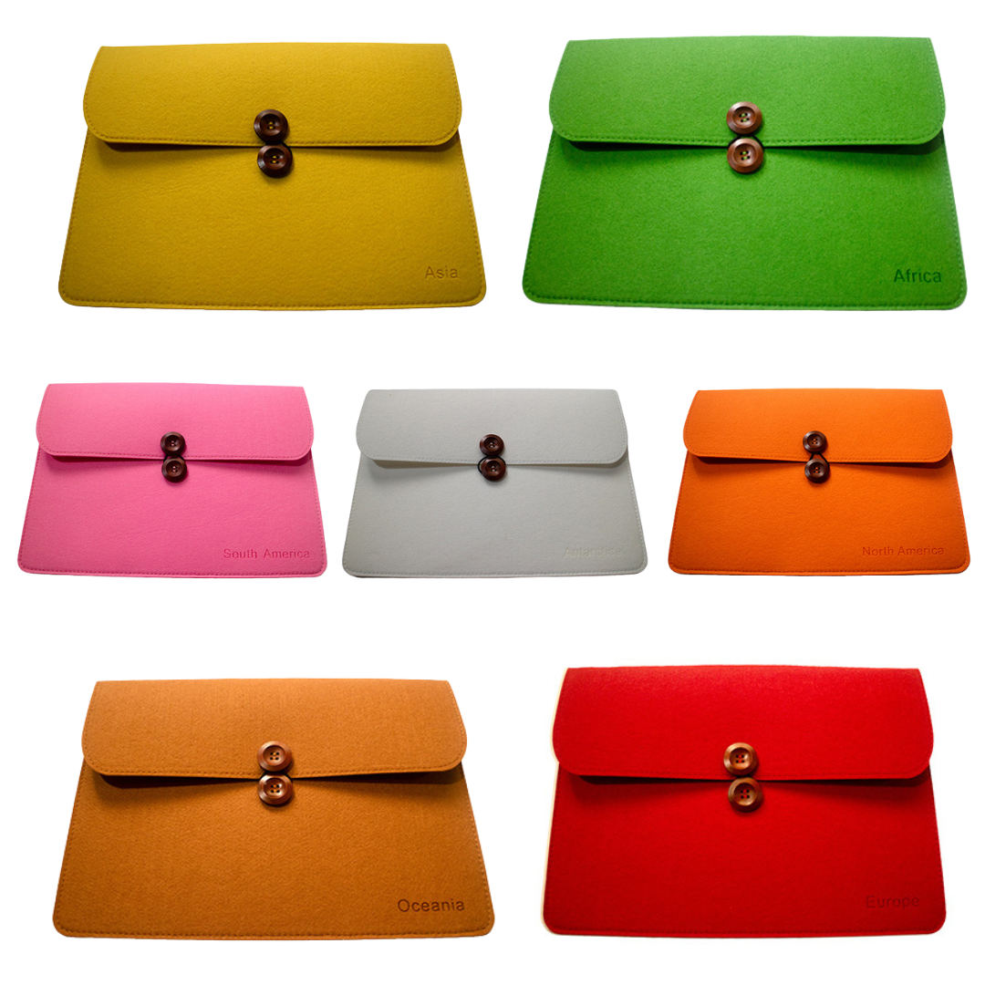 Geography Folders-ONLY BAGS