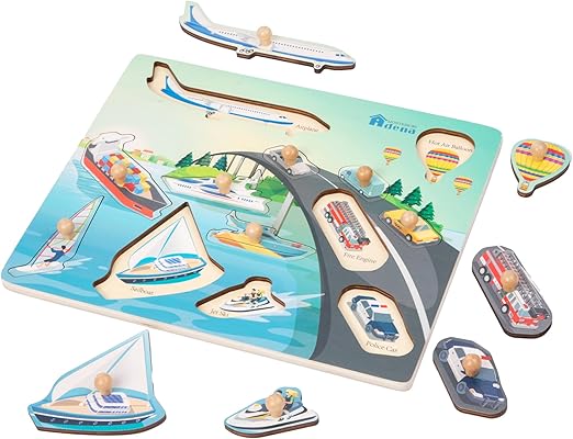 Transportation Puzzle with Handle