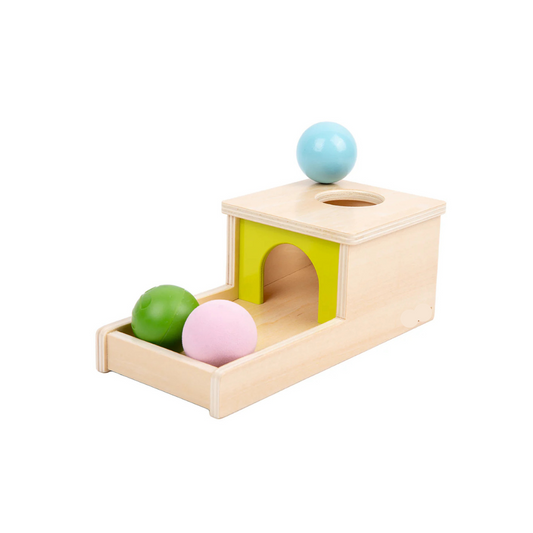 Object Permanence Box with Tray