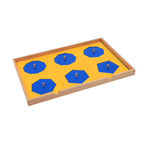 Geometric Cabinet (Blue)