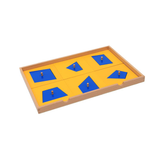 Geometric Cabinet (Blue)