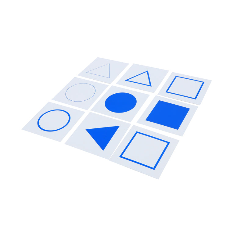 Cards For Geometric Demonstration Tray-In Card