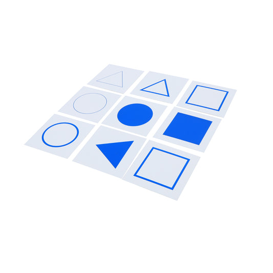 Cards For Geometric Demonstration Tray-In Card