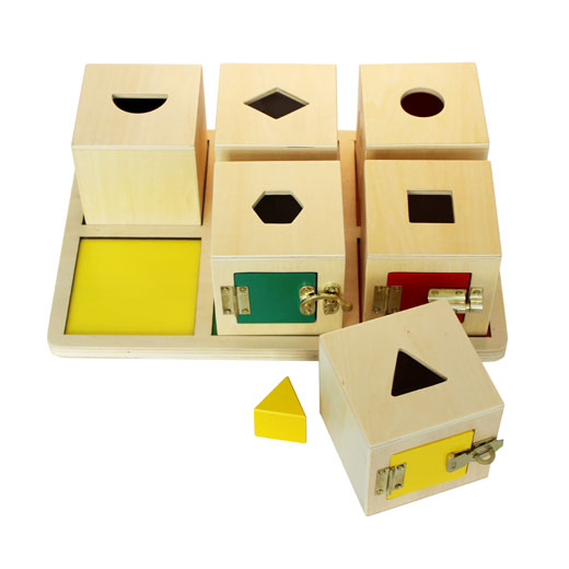 Lock Box and Insets Tray - Set of 6