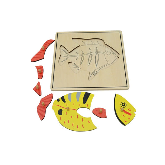 Fish & Skeleton Puzzle