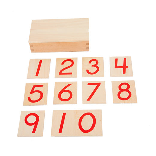 Printed Numerals with Box