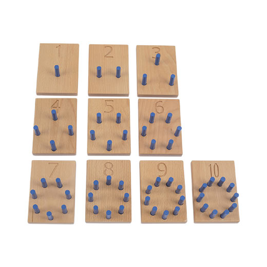 Peg Board Number Game
