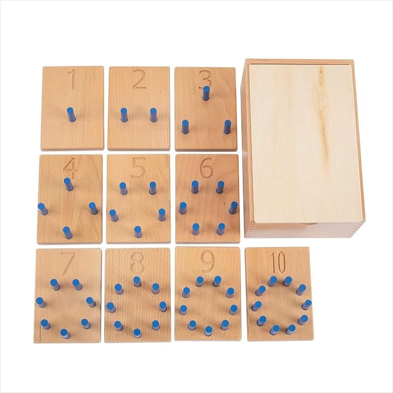 Peg Board Number Game