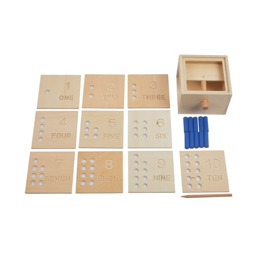 Small Numeral Boards and Drop Game