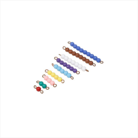 Colored Bead Stairs 1-9