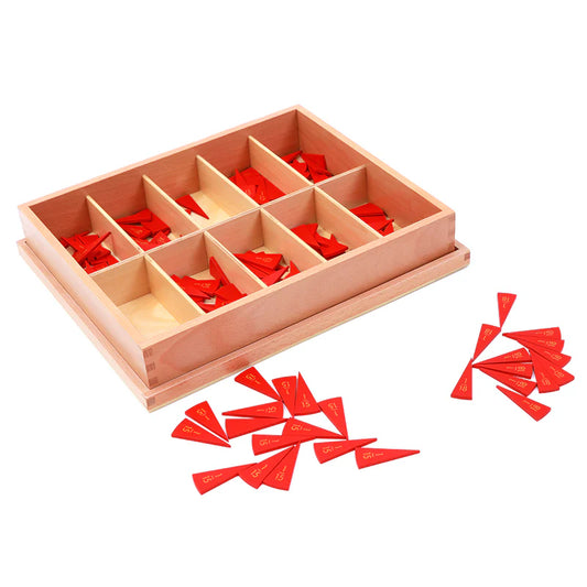 Cut-Out Labeled Fraction Circles（11-20）