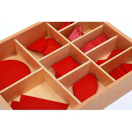 Cut-Out Labeled Fraction Circles