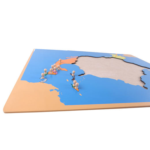 Puzzle Map of North America