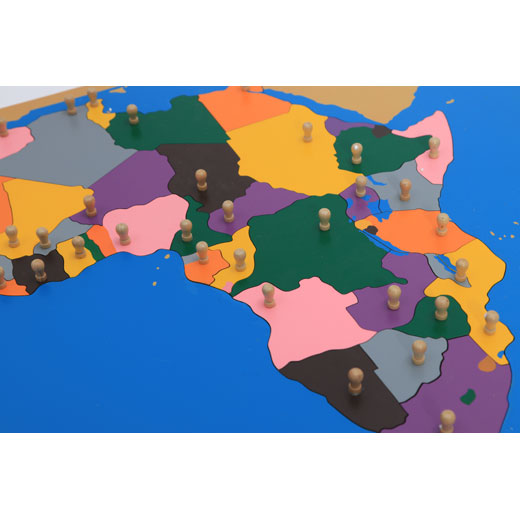 Puzzle Map of Africa