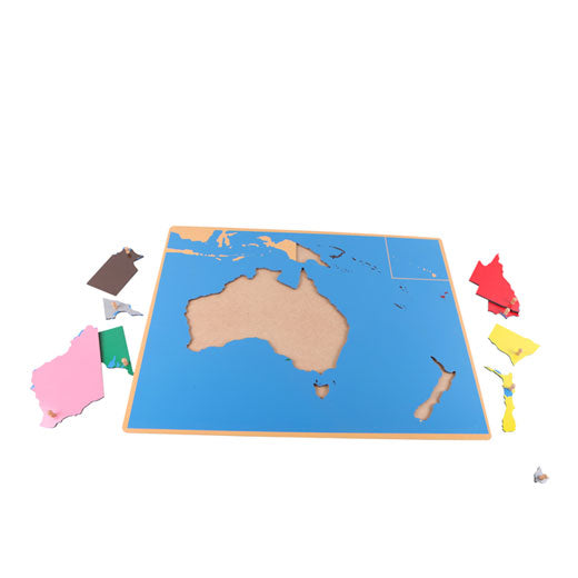 Puzzle Map of Australia
