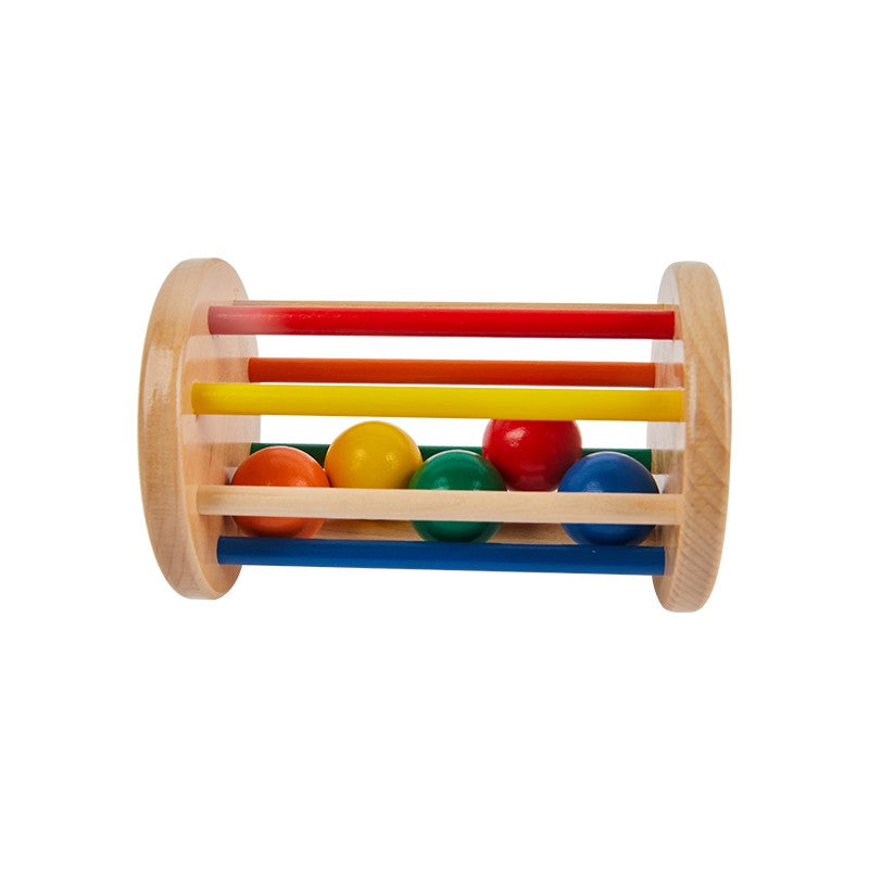 Cylinder Rattle with Beads