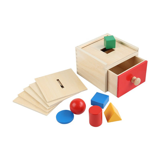 Montessori Mail Box - Color Shapes Drawer