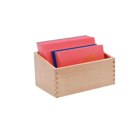 Lower Case Sandpaper Letters  ,with Box- Print