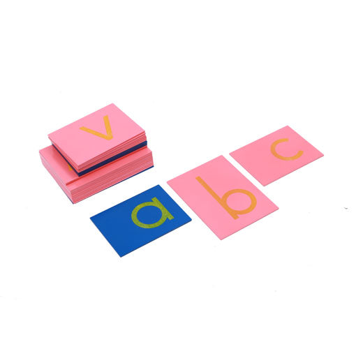 Lower Case Sandpaper Letters  ,with Box- Print