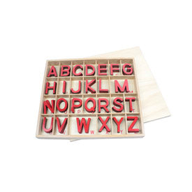 Capital Case Small Movable Alphabet