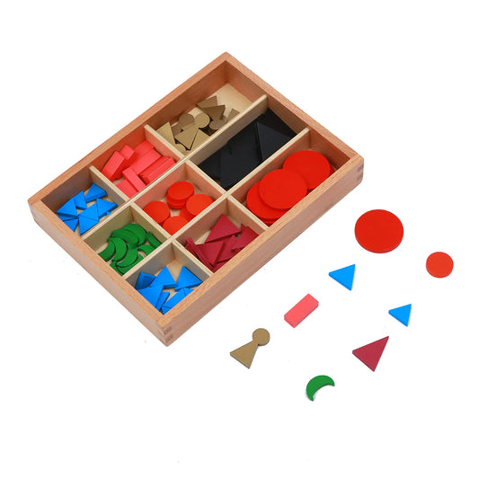 Basic Wooden Grammar Symbols with Box