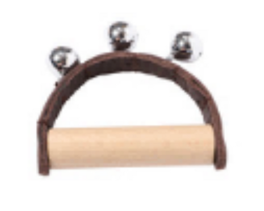 Bells on Leather Strap