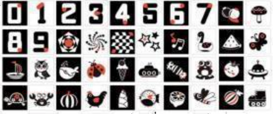 Black and White and Red Cards