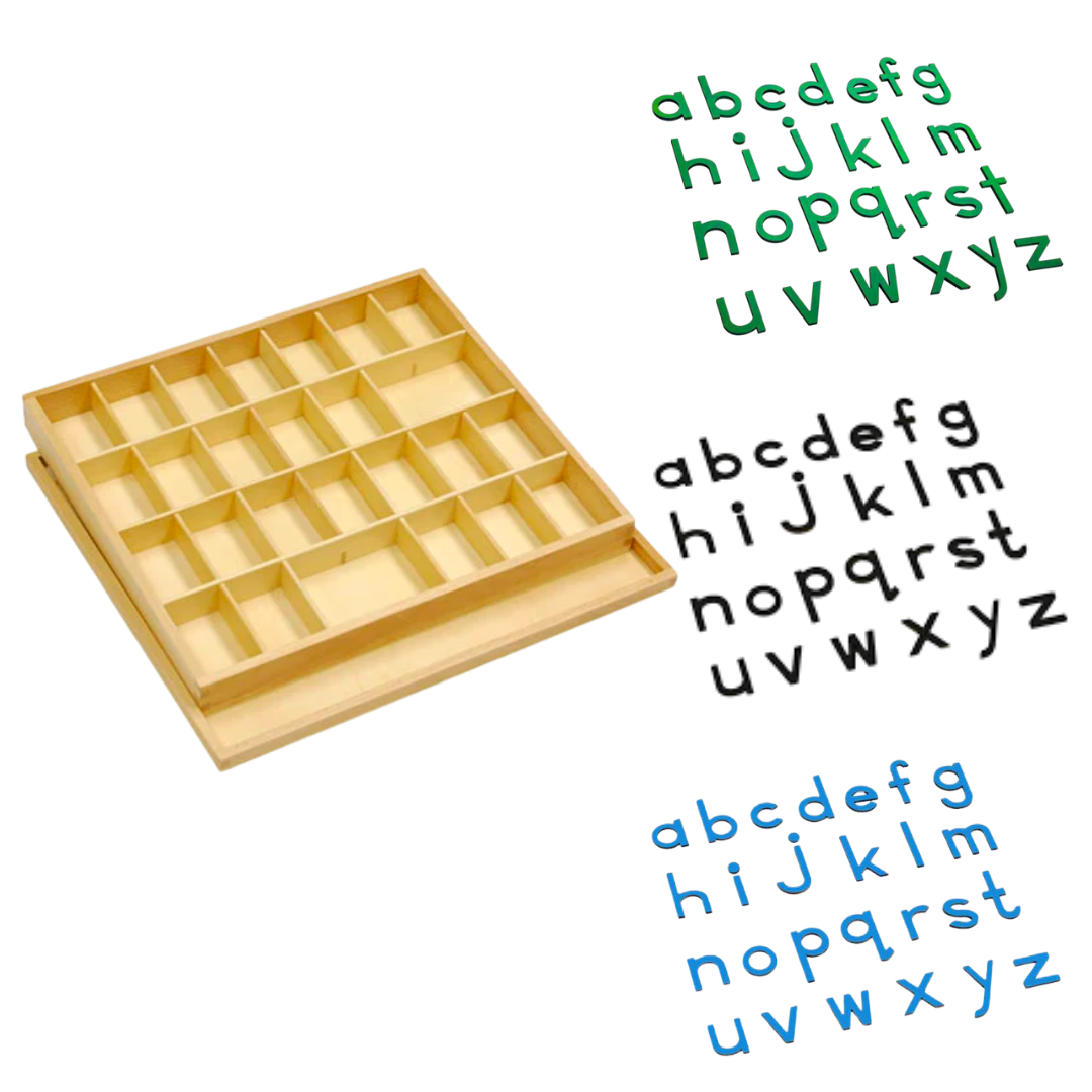 Word Study Small Movable Alphabet (available: green, black, blue)