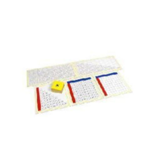 Multiplication Working Charts