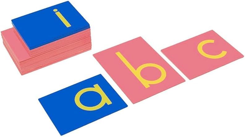 Lower Case Sandpaper Letters ONLY - Print(Without Box)