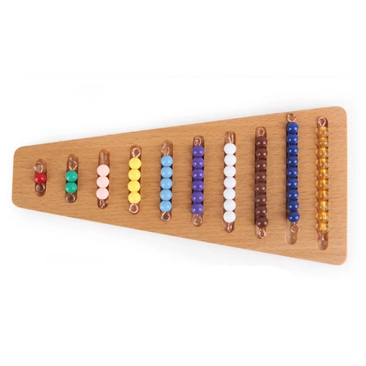 Colored Beads with Tray