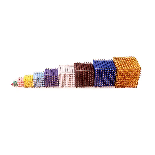 Colored Bead Cubes