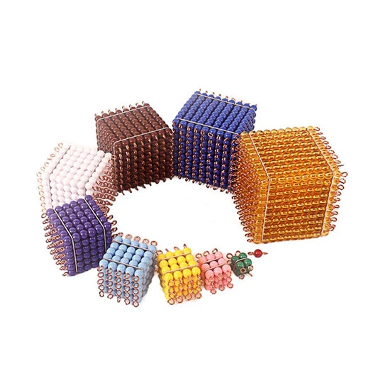 Colored Bead Cubes