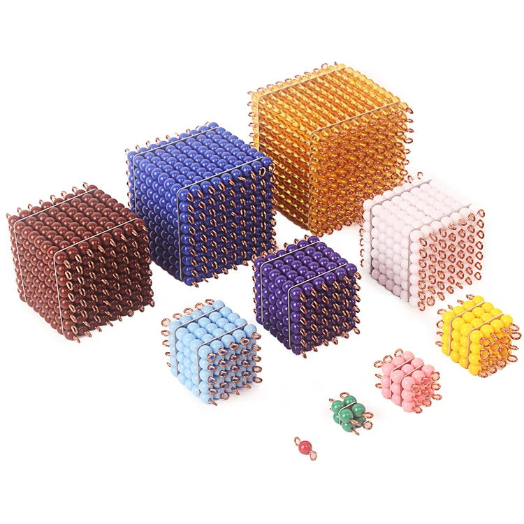 Colored Bead Cubes