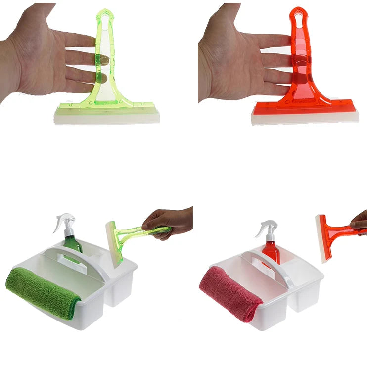 Small Squeegee Brush for Cleaning Glass 6.2”